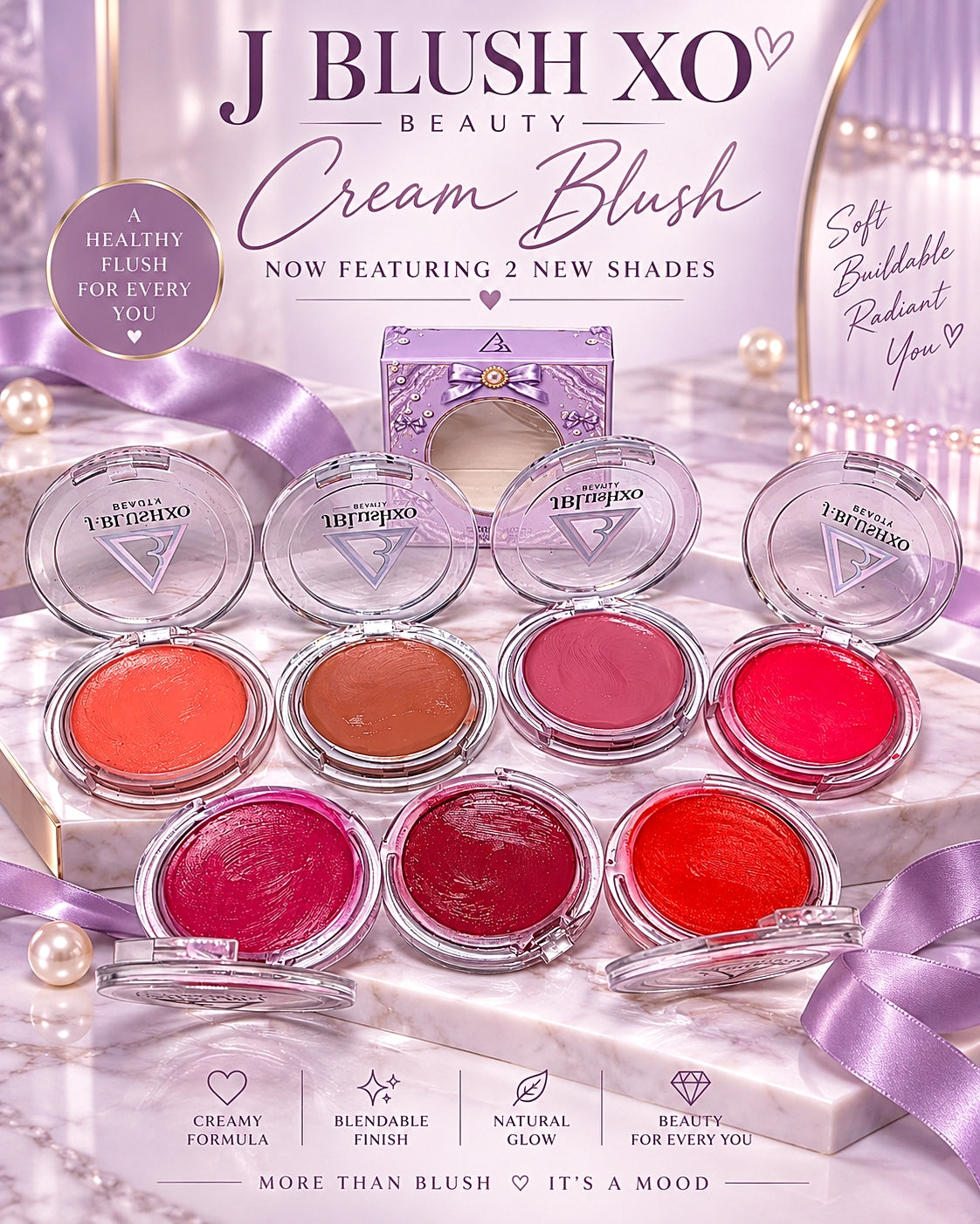 Blush-On Cream Blushes