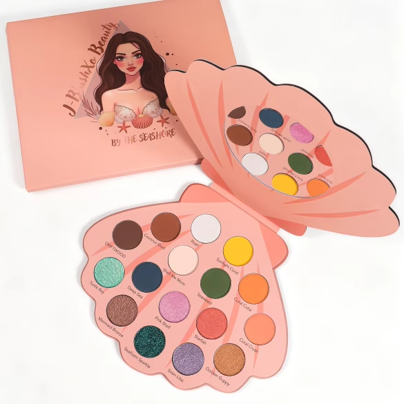 By The Seashore: Seashell  Palette